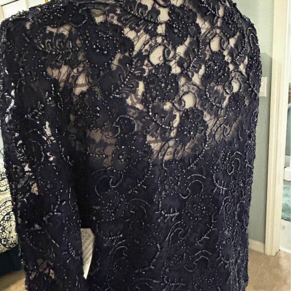 NWT Brilliante by JA, Blue, Mother-of-the-Bride/Groom dress. Sz Small - Picture 4 of 7